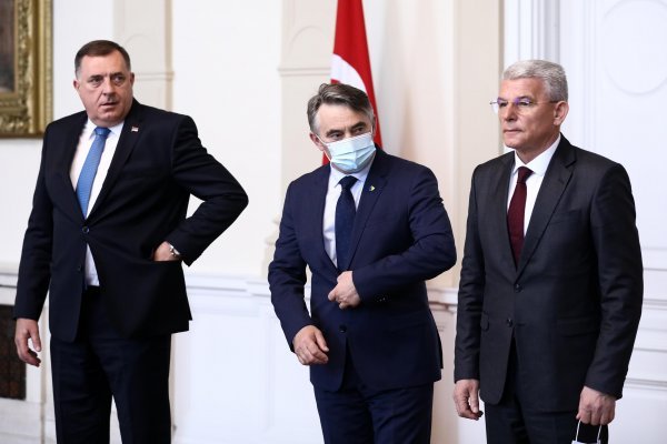 Milorad Dodik, Željko Komšić, Šefik Džaferović