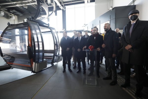 Zagreb: Gradonačelnik Tomislav Tomašević na otvorenju Žičare Sljeme