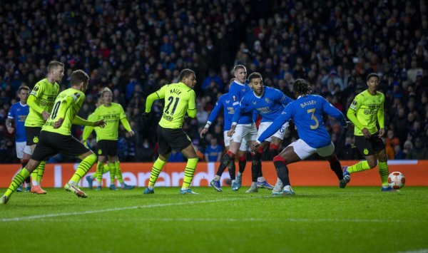 Glasgow Rangers - Borussia Dortmund, Europska liga, 24.2.2022.