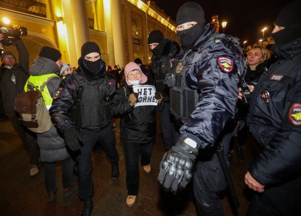 Prosvjed u Sankt Peterburgu