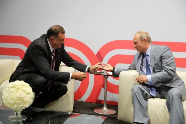 Milorad Dodik i Vladimir Putin