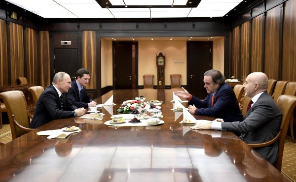 Oliver Stone i Vladimir Putin