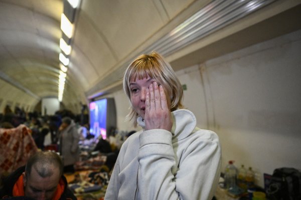 Stanovnici Hersona skrivaju se u podzemnoj željeznici