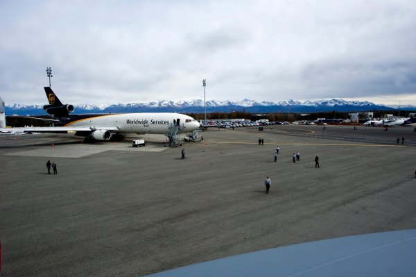 Zračna luka Anchorage na Aljasci