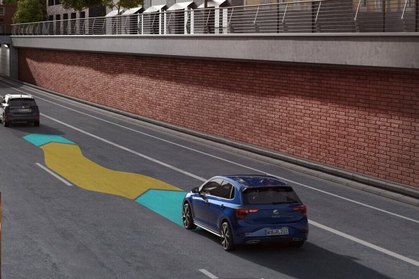 VW Polo: Potpora pri promjeni voznog traka Side Assist