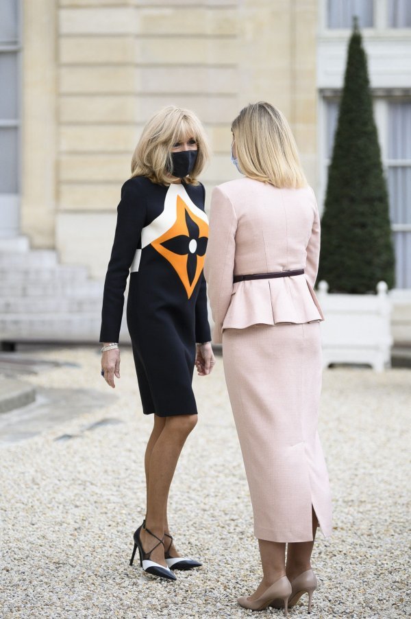 Brigitte Macron i Olena Zelenska u Parizu