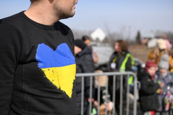 Ukrajinske izbjeglice na granici s Poljskom