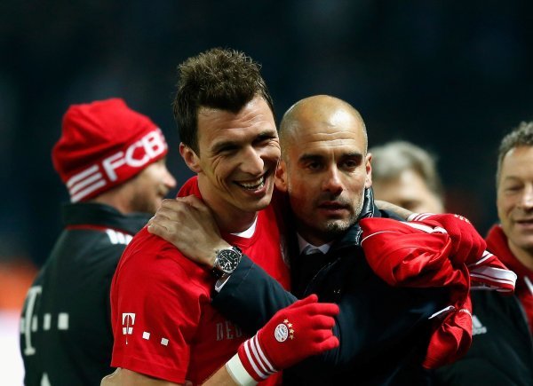 Mandžukić i Guardiola