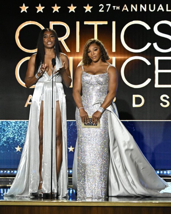 Serena i Venus Williams na Critics Choice Awards 2022.