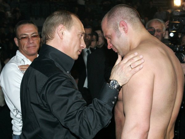 Fedor Emelianenko i Vladimir Putin