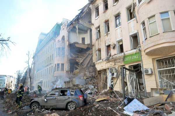 Harkiv nakon granatiranja 14. i 15. 3. 2022.