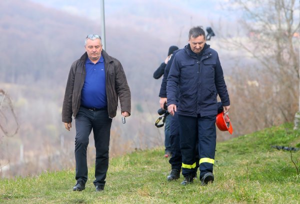 Izgorjelo krovište dvorca iz 14. stoljeća kod Karlovca