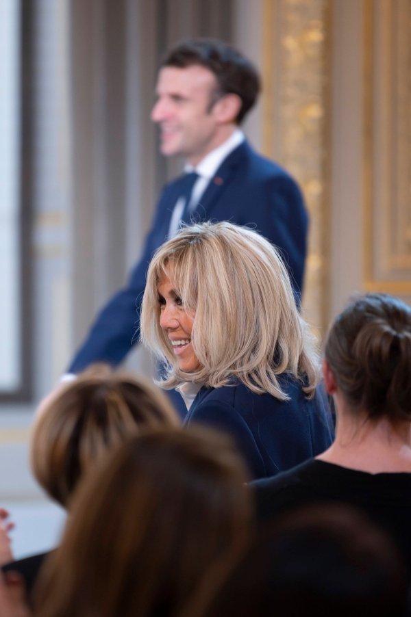 Emmanuel i Brigitte Macron