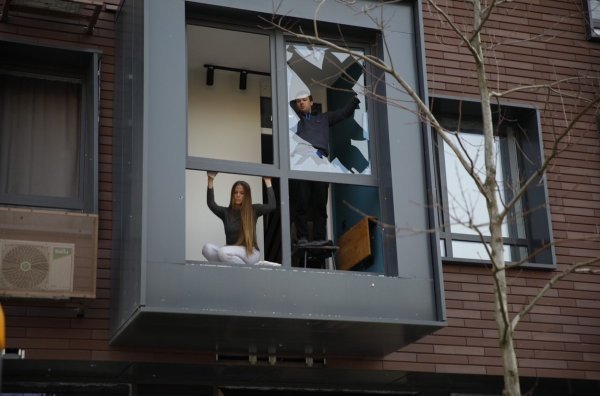 Posljedice granatiranja Kijeva