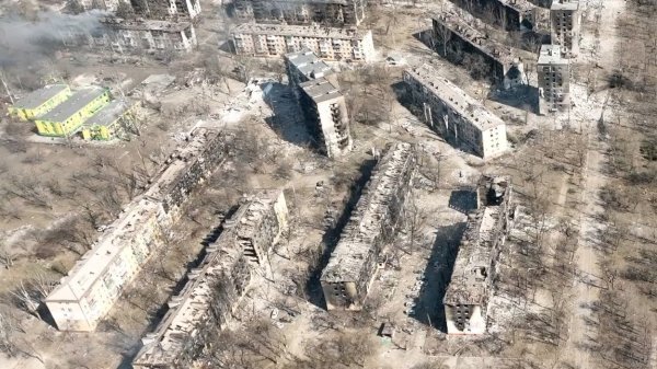 Mariupolj sniman dronom