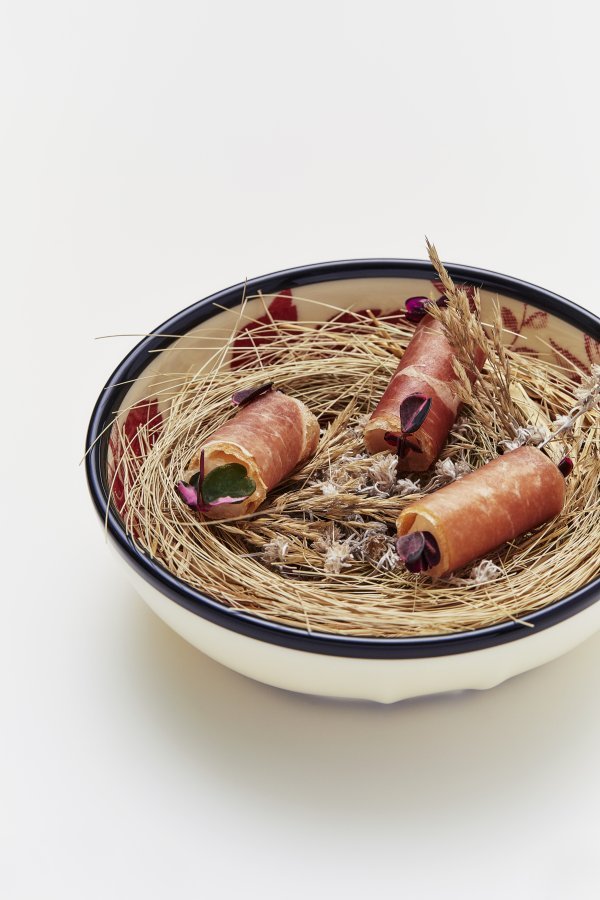 Amuse-bouche.Korean Melon prosciutto2