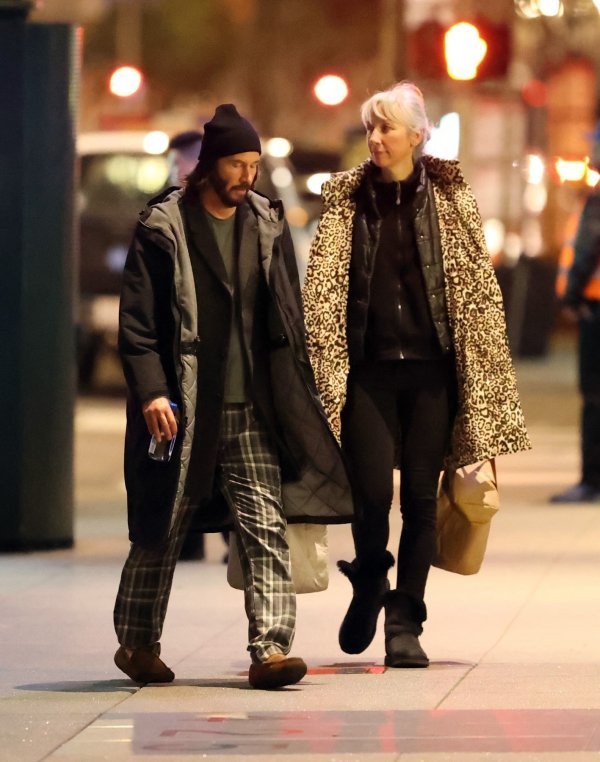 Keanu Reeves i Alexandra Grant