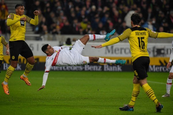 Stuttgart - Borussia (D), Bundesliga, 8.4.2022.