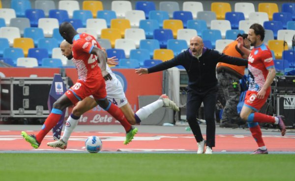 Napoli - Fiorentina, Serie A, 10.4.2022.