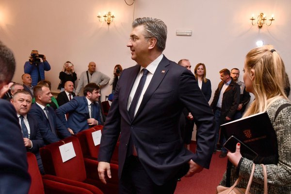 Plenković na svečanoj sjednici povodom Dana Požeško-slavonske županije