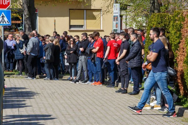 Sahrana Denisa Tota, hrvatskog rukometaša koji je ubijen u Makedoniji