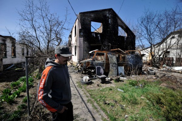 Posljedice invazije u okolici Kijeva
