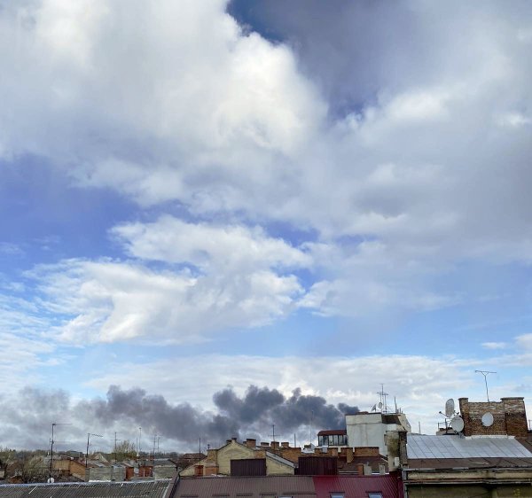 Napad na Lavov 18.4.2022.