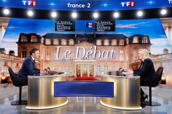 Debata Macron i Le Pen