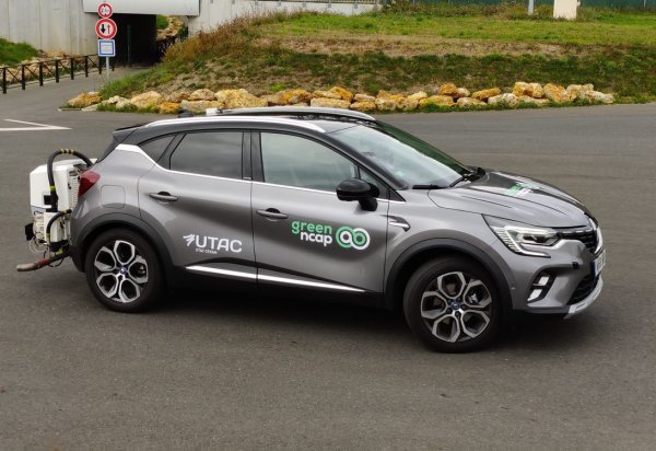 Renault Captur (2021.) na Green NCAP testiranju