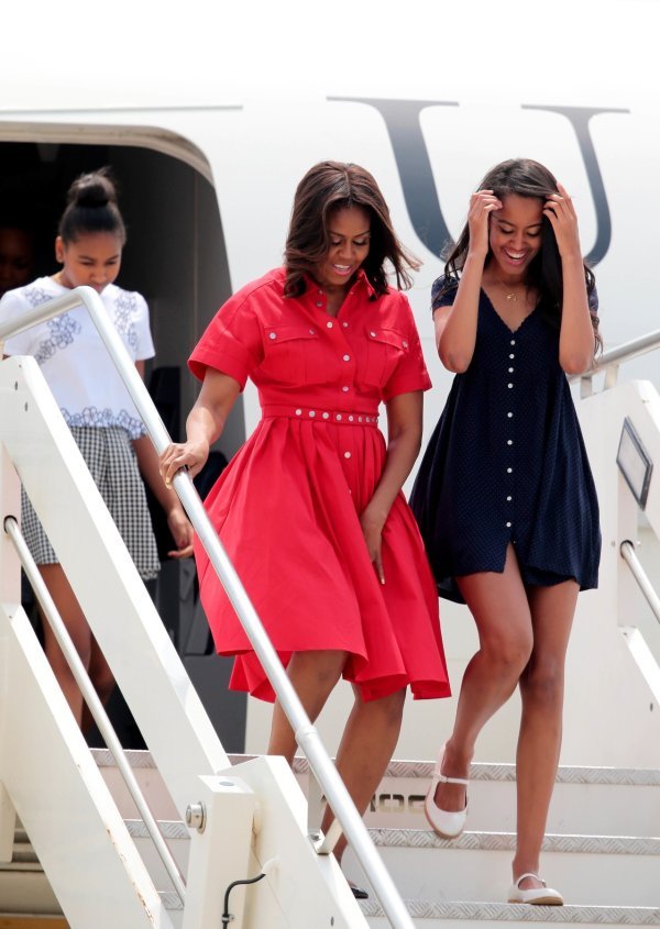 Sasha i Malia Obama