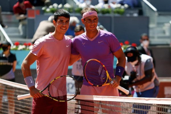 Carlos Alcaraz i Rafa Nadal