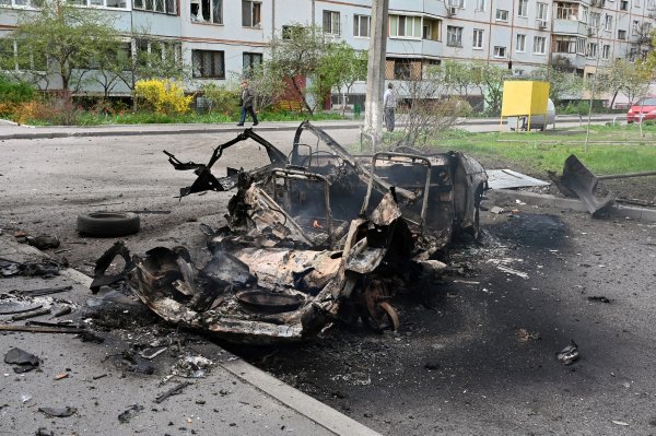 Posljedice granatiranja Harkiva