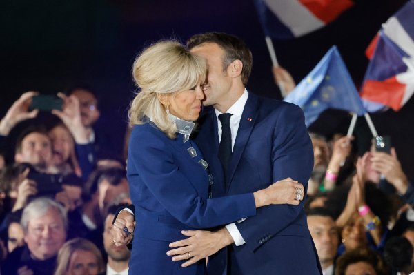 Emmanuel i Brigitte Macron