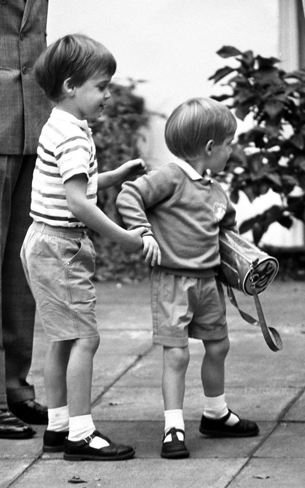  William i Harry kao djeca
