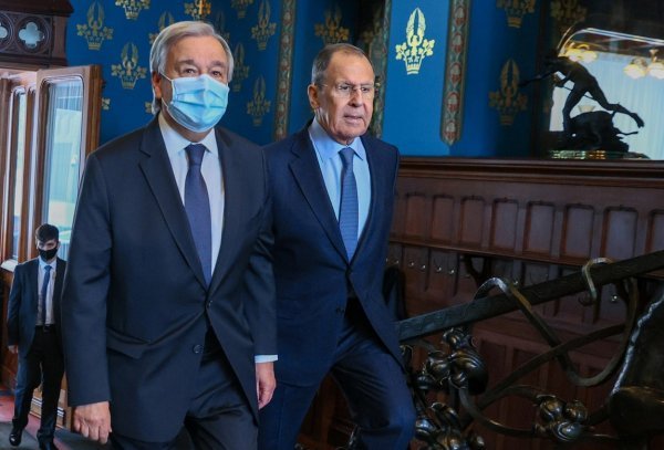 Guterres i Lavrov