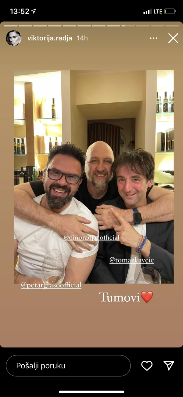 Petar Grašo, Dino Rađa, Tomaž Kavčič