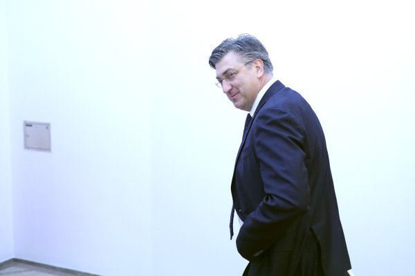 Andrej Plenković i novi ministri u Saboru