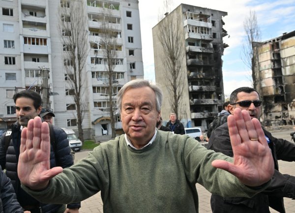 Antonio Guterres u Borodjanki
