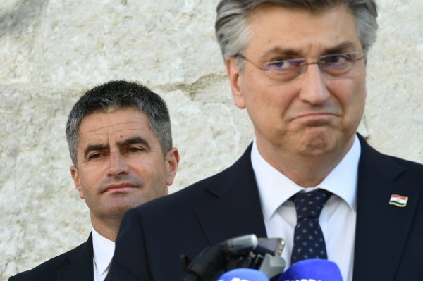 Andrej Plenković i Vice Mihanović