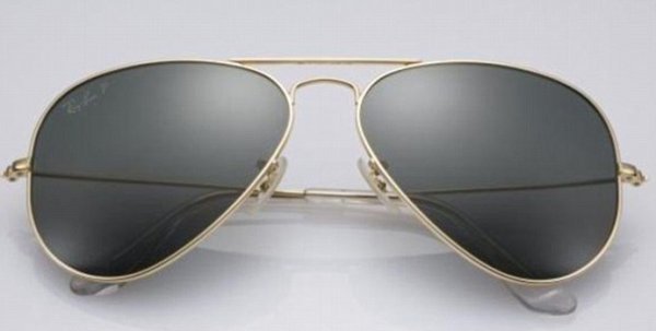 Zlatne Ray Ban naočale