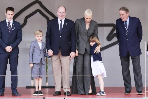 Princ Albert i princeza Charlene s djecom