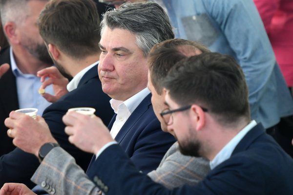Zoran Milanović na proslavi Praznika rada u Varaždinu