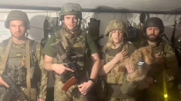 Ukrajinski vojnici u čeličani Azovstal