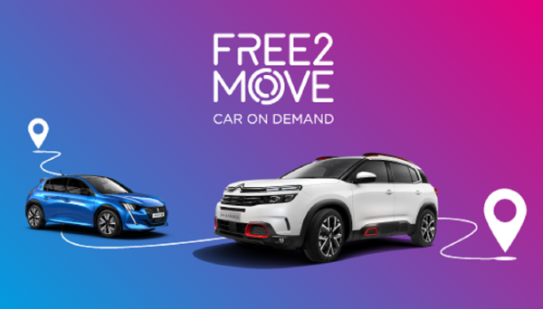 Free2move usluga dijeljenja automobila