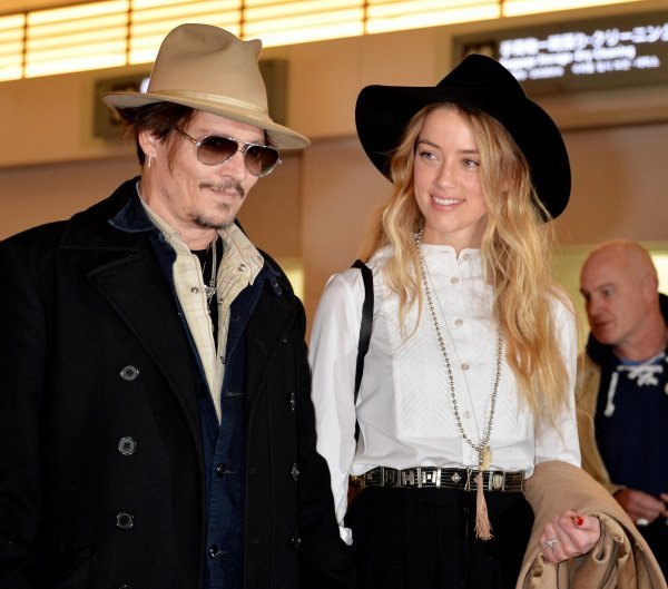 Amber Heard i Johnny Depp