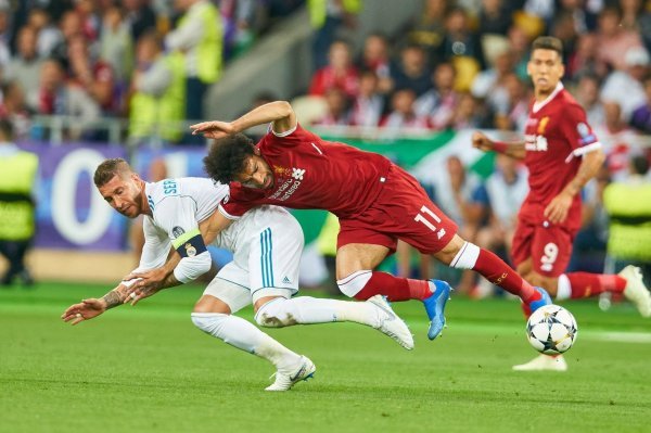 Sergio Ramos ozlijedio je Mohameda Salaha u finalu Lige prvaka 2018. godine
