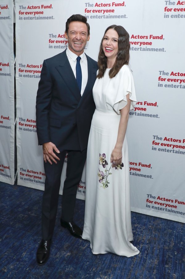 Hugh Jackman i Sutton Foster