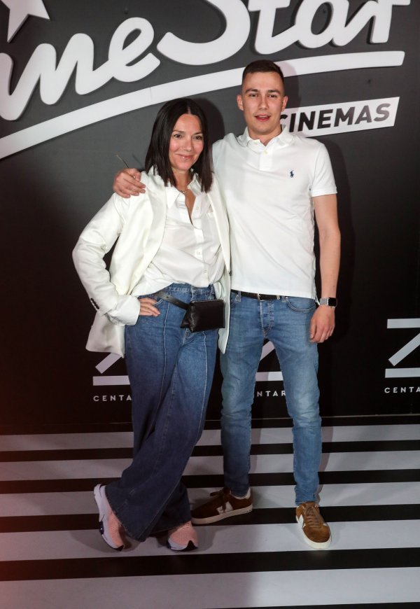 Danijela Trbović sa sinom Lovrom