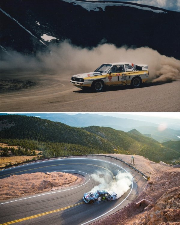 ord Mustang Hoonicorn RTR V2 iz 1965. godine u filmu iz 2017. 'Climbkhana: Pikes Peak', kao hommage tome kako se nekada na ovoj utrci utrkivalo (bočno) kad je cesta bila sva makadamska