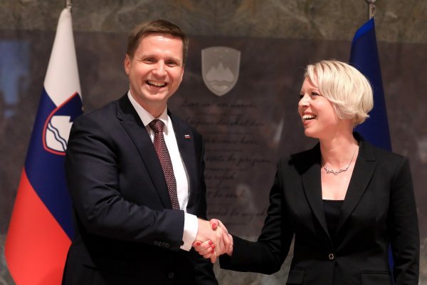 Igor Zorčić i Urška Klakočar Zupančić